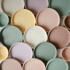 Mushie Klassiek Siliconen Bord Tradewinds