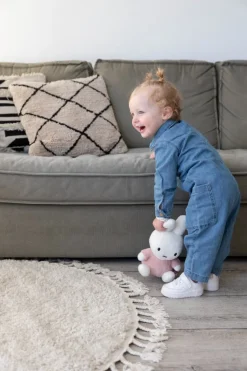 Nijntje Knuffel 25cm Fluffy pink