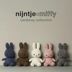 Nijntje Knuffel Corduroy Off White 23 cm