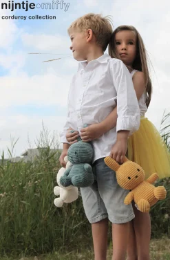 Nijntje Knuffel Corduroy Yellow 50 cm