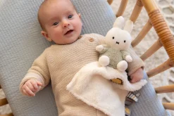 Nijntje Knuffeldoekje Fluffy green