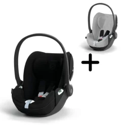 Nuna Kinderwagen 3 in 1 DEMI™ next Biscotti + Autostoel Cloud T I Size + Cybex Draaibare Base T