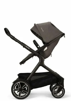 Nuna Kinderwagen 3 in 1 DEMI™ next Thunder + Autostoel PIPA™ next + Nuna Base CURV