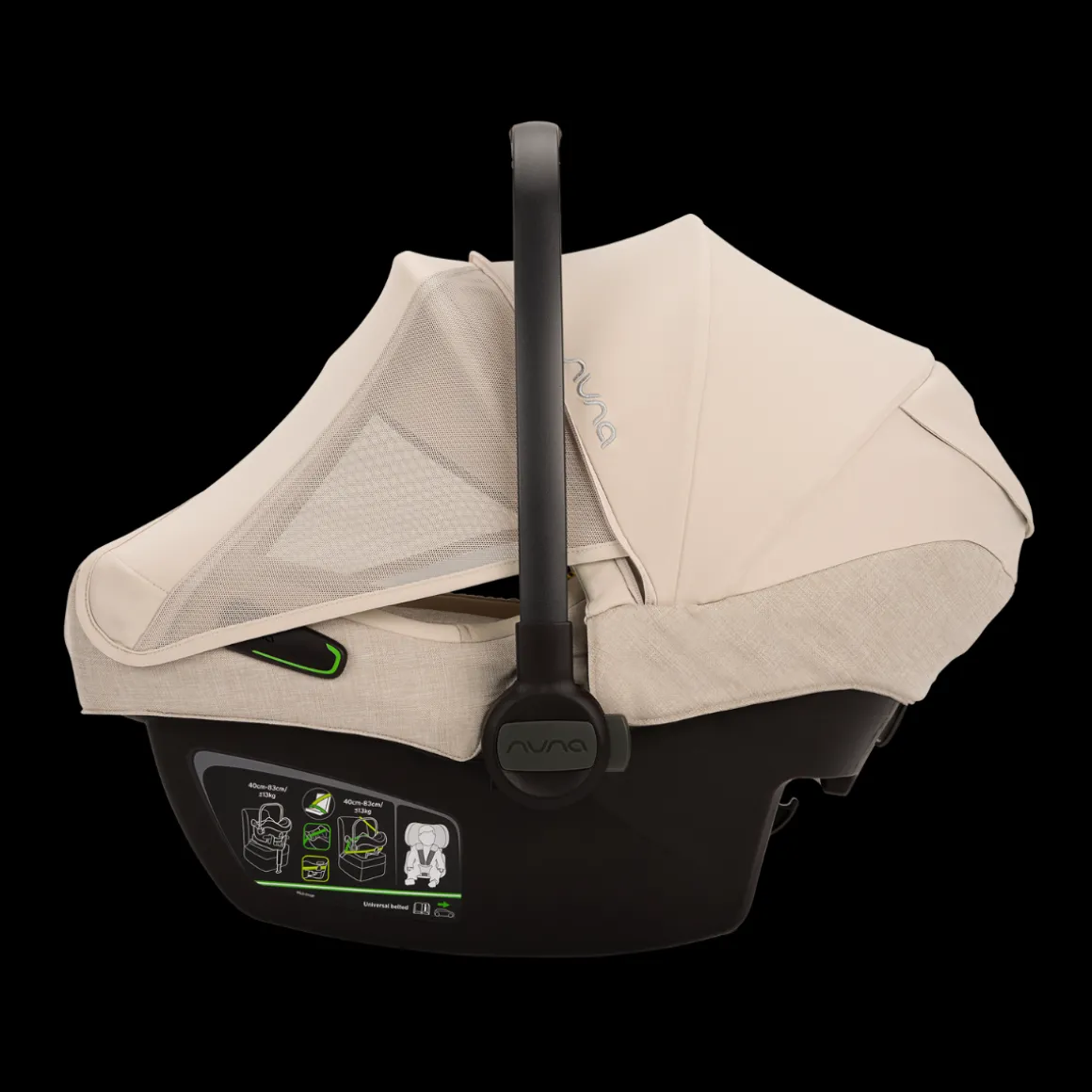 Nuna Kinderwagen 3 in 1 DEMI™ next Biscotti + Autostoel PIPA™ next