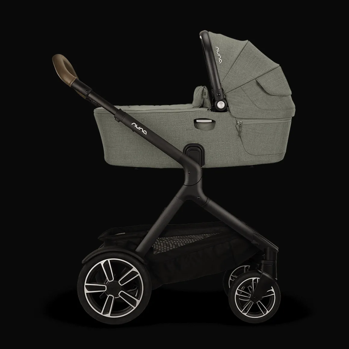 Nuna Kinderwagen 3 in 1 DEMI™ next Pine + Autostoel PIPA™ next