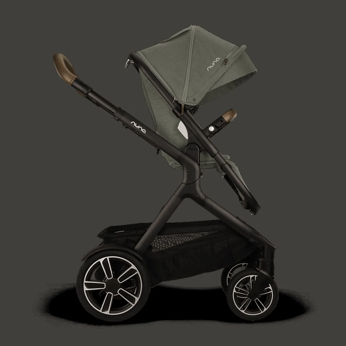 Nuna Kinderwagen 3 in 1 DEMI™ next Pine + Autostoel PIPA™ next