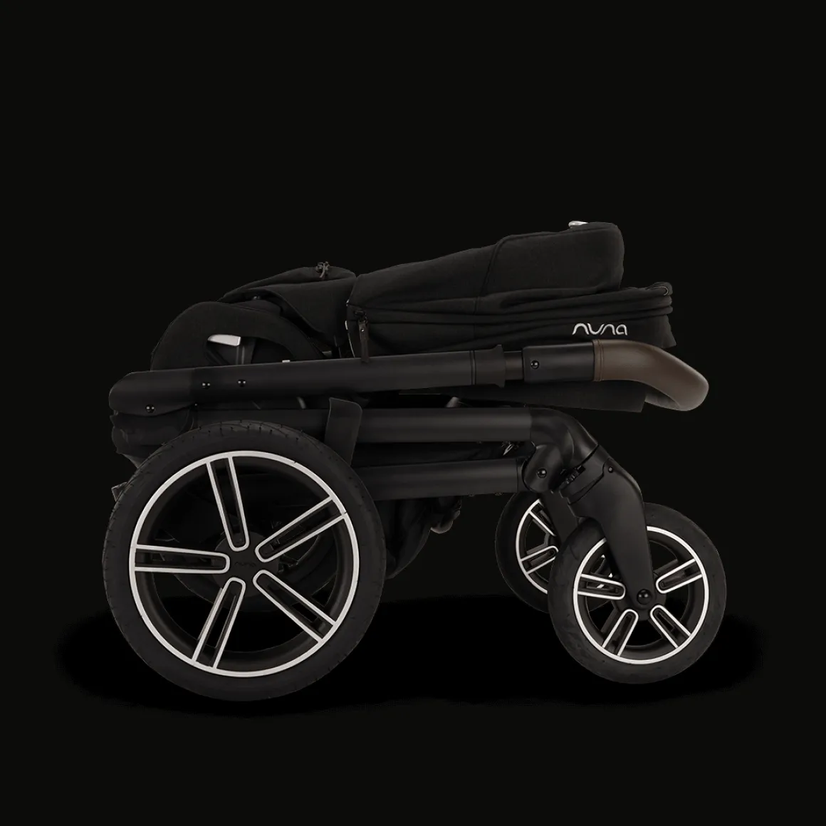 Nuna Kinderwagen 3 in 1 MIXX™ next Caviar + Autostoel PIPA™ next
