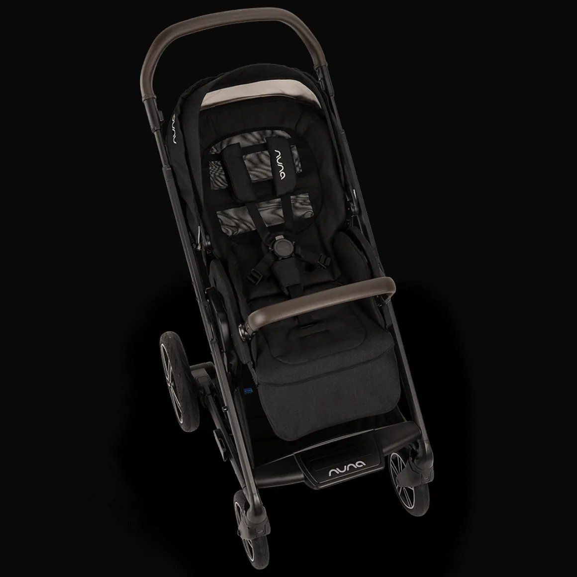 Nuna Kinderwagen 3 in 1 MIXX™ next Caviar + Autostoel PIPA™ next