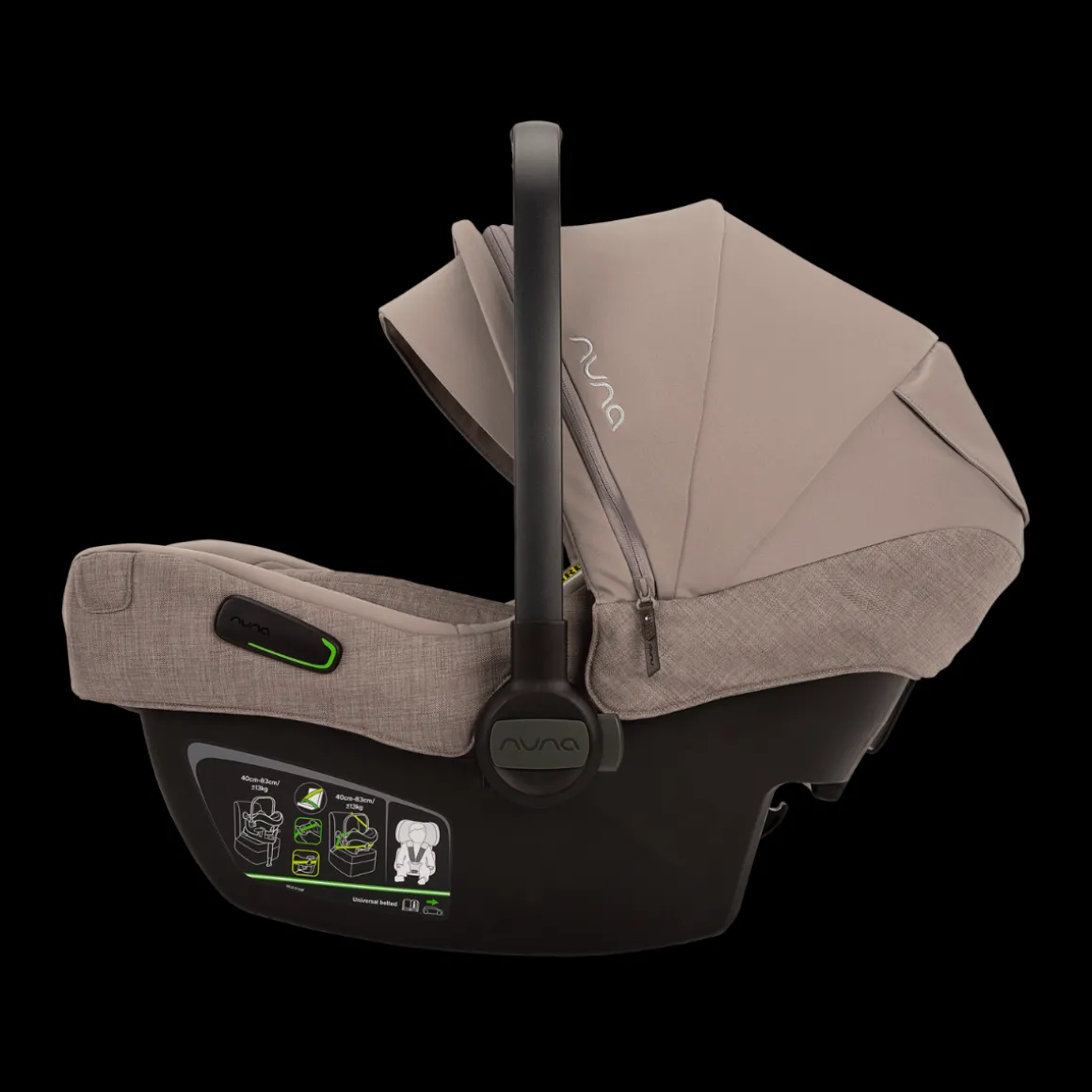 Nuna Kinderwagen 3 in 1 MIXX™ next Cedar + Autostoel PIPA™ next