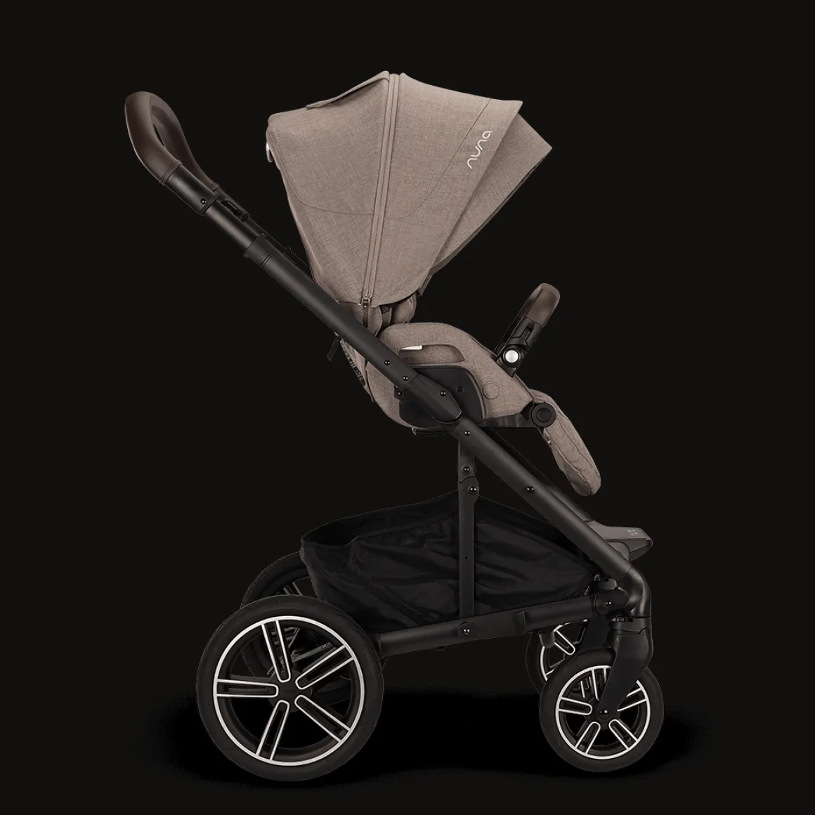 Nuna Kinderwagen 3 in 1 MIXX™ next Cedar + Autostoel PIPA™ next