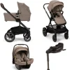 Nuna Kinderwagen 3 in 1 MIXX™ next Cedar + Autostoel PIPA™ next + Nuna Base CURV