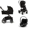 Nuna Kinderwagen 3 in 1 MIXX™ next Caviar + Autostoel Cloud T I Size
