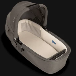 Nuna LYTL™ Opvouwbare Reiswieg Granite (Leather Handle Black)