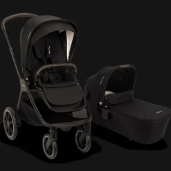 Nuna TRIV™ lx Kinderwagen 3 in 1 Caviar + Autostoel PIPA™ next + Isofix 360° Base Next