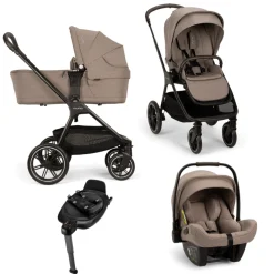 Nuna TRIV™ lx Kinderwagen 3 in 1 Cedar + Autostoel PIPA™ next + Isofix 360° Base Next