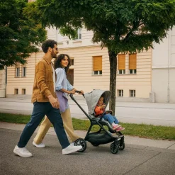 Nuna TRIV™ Next Kinderwagen 3 in 1 BMW Graphene + Autostoel PIPA™ next + Isofix 360° Base Next