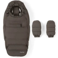 Nuna Winter Stroller Set (incl. Gloves and Storage bag) Thunder