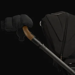 Nuna Winter Stroller Set (incl. Gloves and Storage bag) Caviar