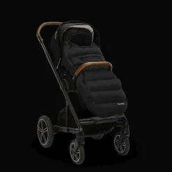 Nuna Winter Stroller Set (incl. Gloves and Storage bag) Caviar