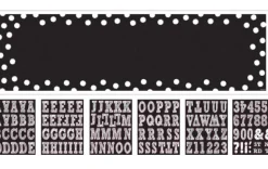 O'that Deurdecoratie Personalized Black & White