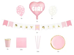 Party Decoratie Set It's A Girl
