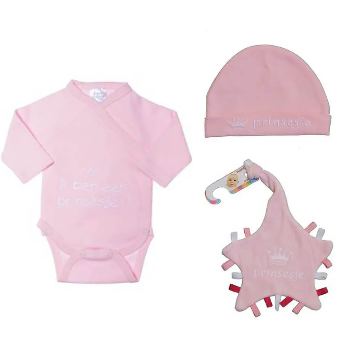 Petit Villain Kleding Set Prinsesje 3-Delig