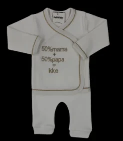 Petit Villain Kleding Set Ecru