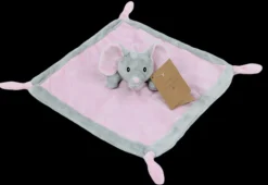 Petit Villain Knuffeldoek Olifant Roze