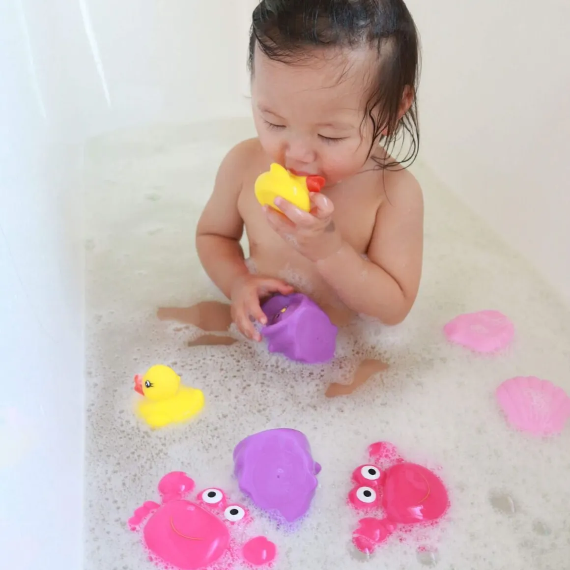 Playgro Badspeeltjes Floating Sea Friends Pink