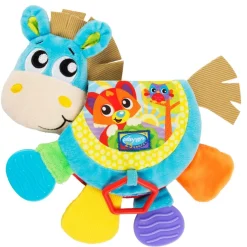 Playgro Bijtboekje Musical Clip Clop Teether Book