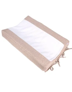 Poetree Kids Aankleedkussenhoes Chevron Light Camel