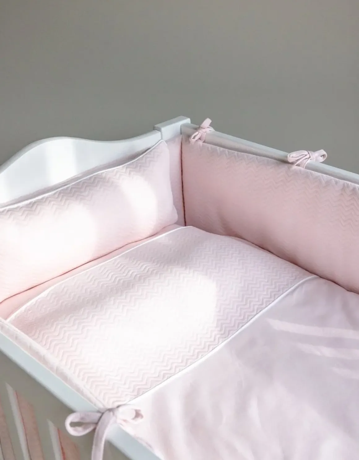 Poetree Kids Bedomranding Chevron Light Pink 34x210cm