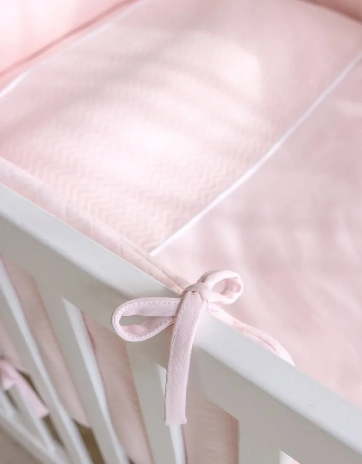 Poetree Kids Bedomranding Chevron Light Pink 34x210cm