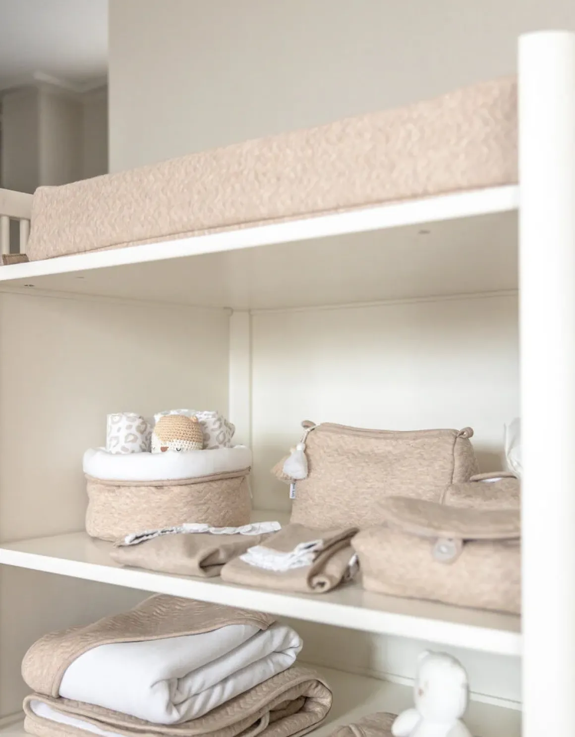 Poetree Kids Commodemandje Chevron Light Camel