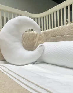 Poetree Kids Decoratie Kussen Moon Velours White