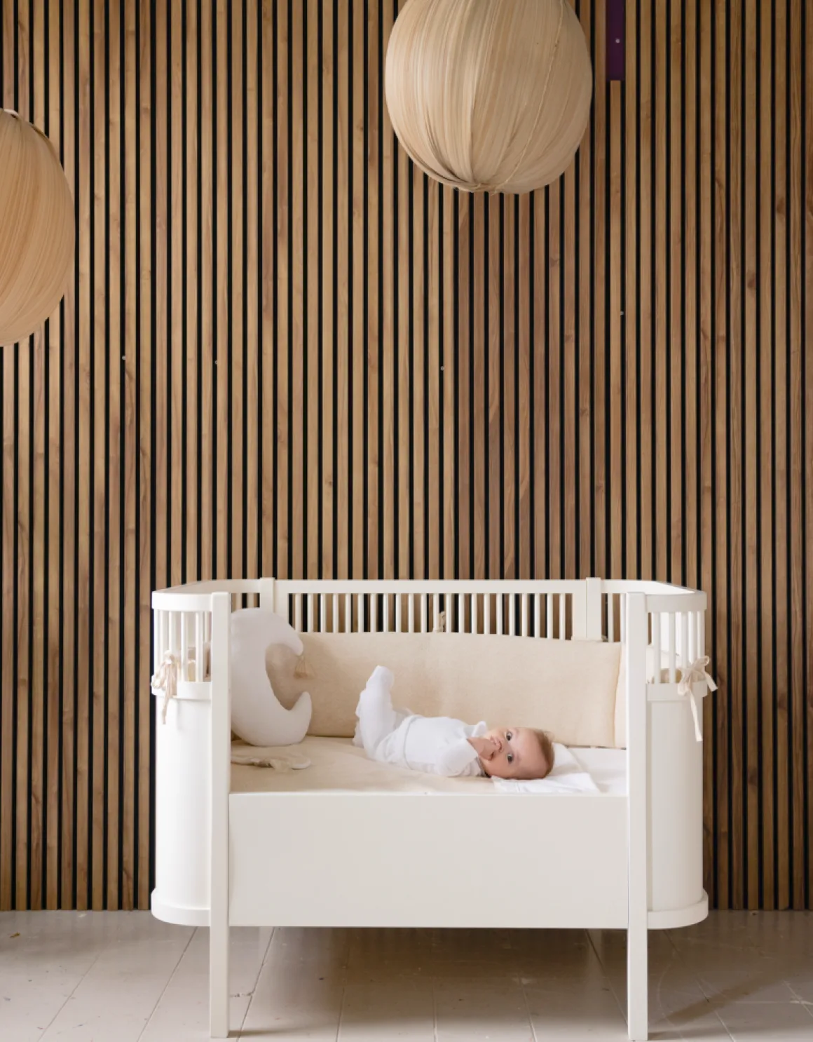 Poetree Kids Decoratie Kussen Moon Velours White