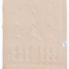Poetree Kids Gevoerde Ledikant Deken Chamonix Sand/Camel 100x135cm