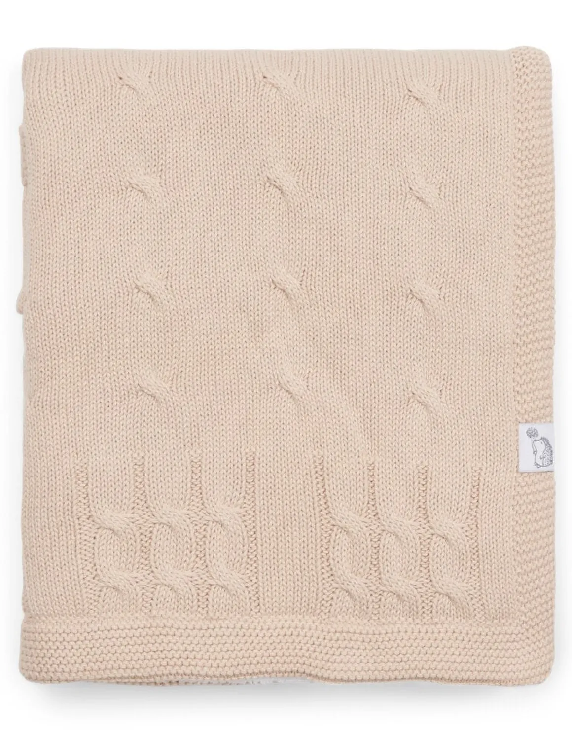 Poetree Kids Gevoerde Ledikant Deken Chamonix Sand/Camel 100x135cm