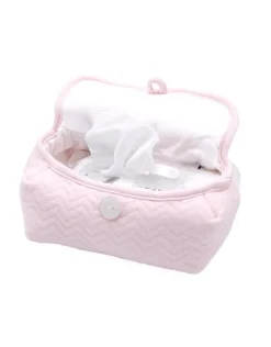 Poetree Kids Hoes Voor Doekjes Chevron Light Pink