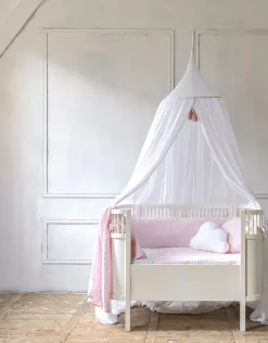 Poetree Kids Klamboe Met Oud Roze Kwasten