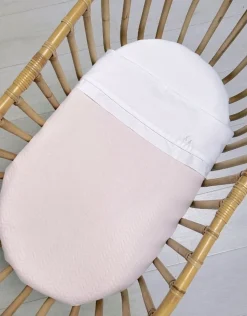 Poetree Kids Ledikant Deken Chevron Light Pink 100x135cm