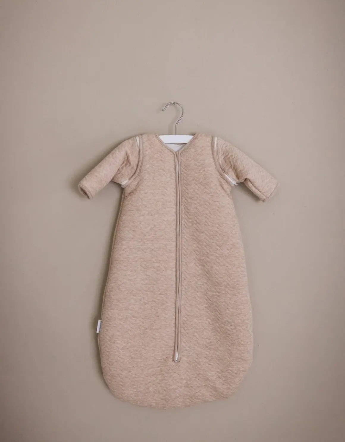 Poetree Kids Slaapzak 70cm Chevron Light Camel