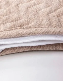 Poetree Kids Slaapzak 70cm Chevron Light Camel