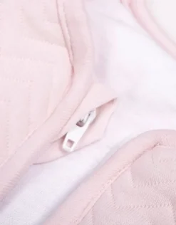 Poetree Kids Slaapzak 70cm Chevron Light Pink