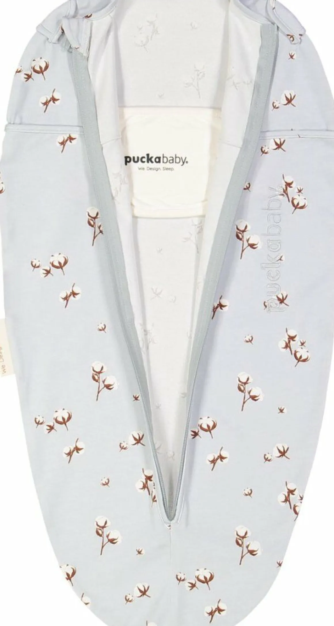 Puckababy Inbakerdoek The Original Mini Cotton Flower 3 Tot 6 Maanden