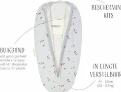 Puckababy Inbakerdoek The Original Mini Cotton Flower 3 Tot 6 Maanden