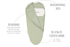 Puckababy Inbakerslaapzak Piep 0/3 M Cotton Olive