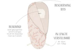 Puckababy Inbakerslaapzak Piep 0/3 M Cotton Blossom