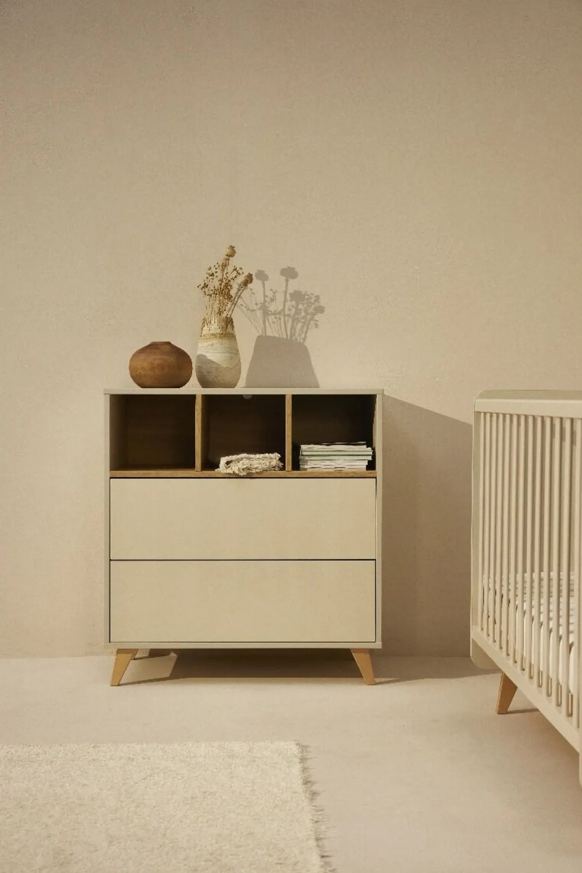 Quax Babykamer 2 Delig Loft Clay