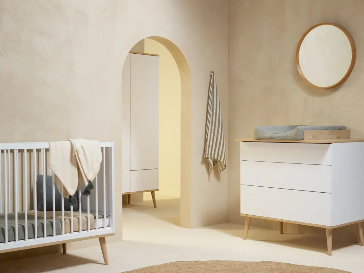 Quax Babykamer Flow White & Oak